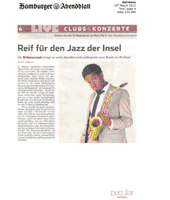 Hamburger Abendblatt live 10th March 2011